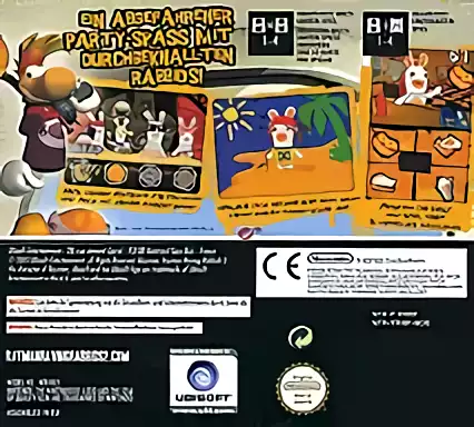 Image n° 2 - boxback : Rayman Raving Rabbids 2